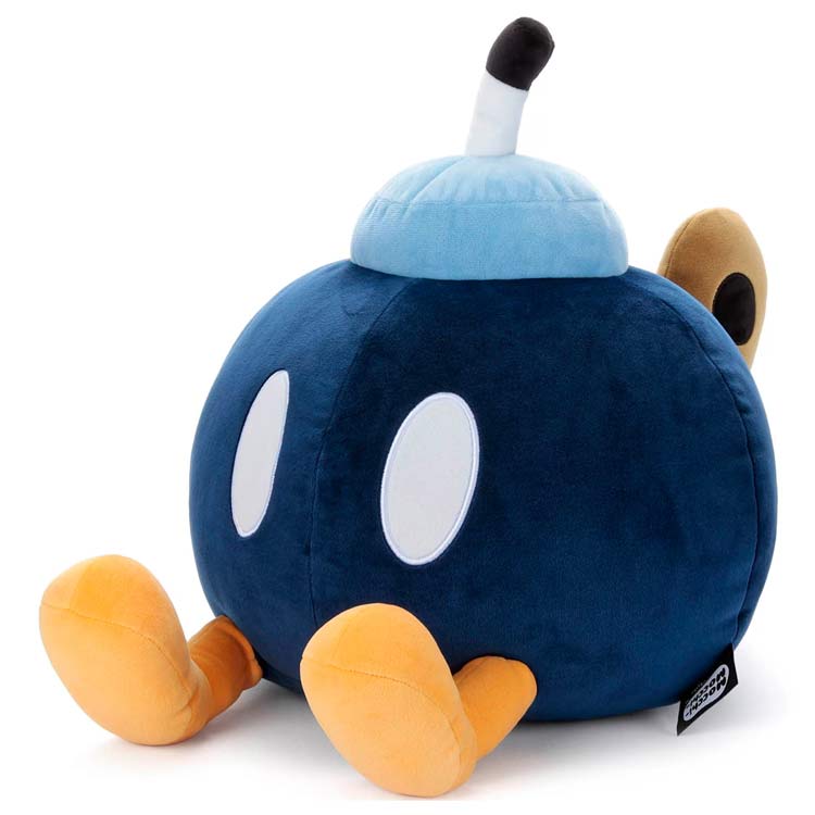 Super Mario Plush Toy Bomb-omb Mocchi-Mocchi-GameStyle Nintendo