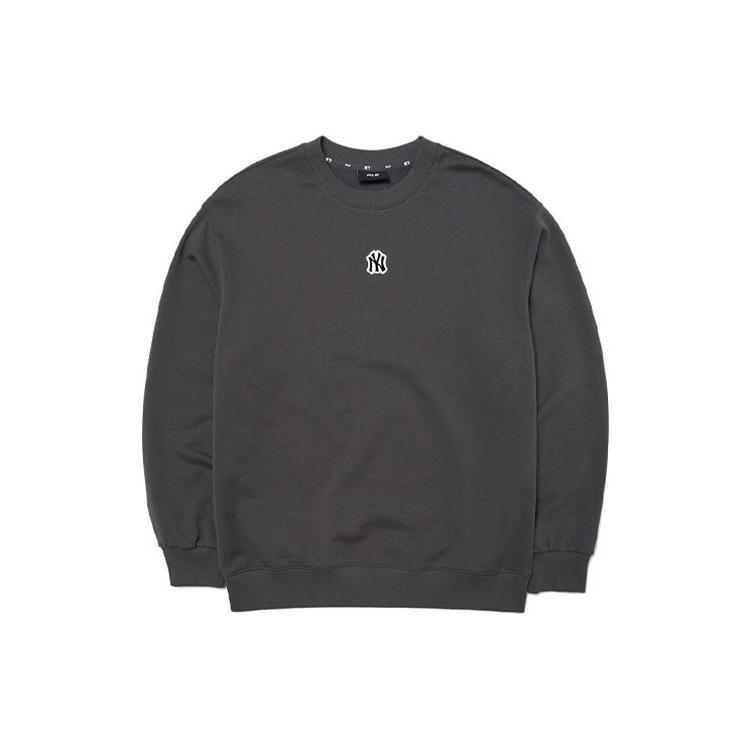 MLB New York Yankees Sweatshirts Unisex Brown Crew Neck Moderate Regular 3AMTB0414-50CGS XS