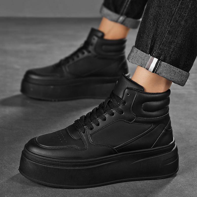 Summer Breathability Increases, Thick-soled Casual Board Shoes Invisible Inner Height Increases