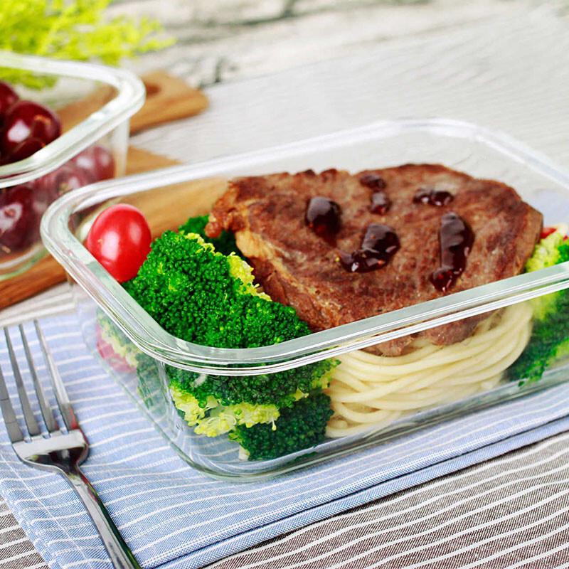 Chuangde Heat-Resistant Glass Lunch Box & Food Storage Set