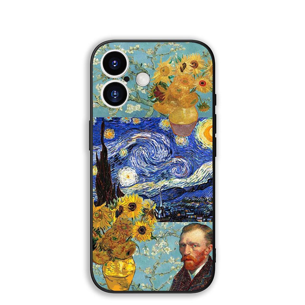 for Samsung Galaxy Note 20 Ultra 10 8 9 S10 Plus Lite S8 A70 A24 A25 S10E A21S A37 A57 A51 A7 Case Starry Night Van Gogh Sky Art
