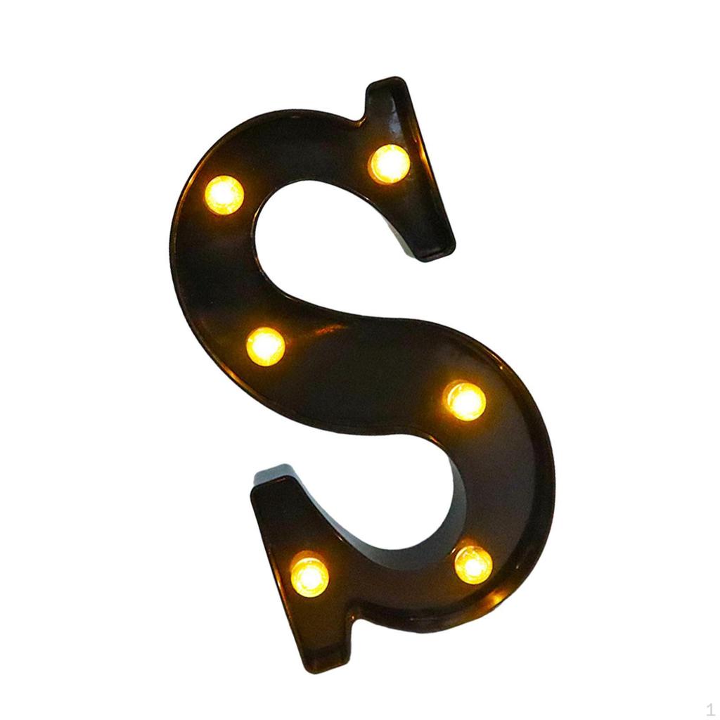 Lighted Marquee Letter LED Light for Holiday Birthday Wedding