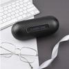 Black Leather Eyewear Case Carbon Fiber Glasses Storage Box Fashion Glasses Box  Travel