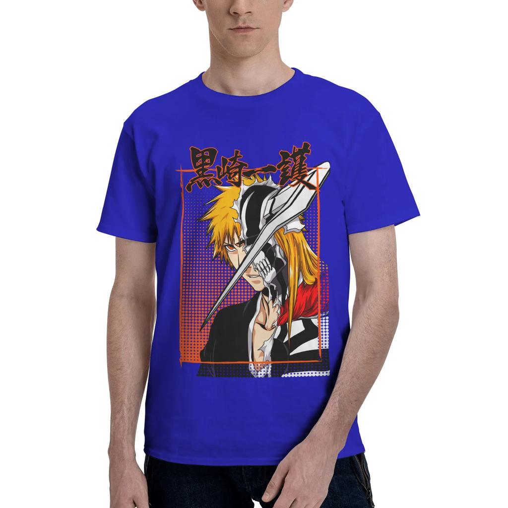 Anime Bleach Thelust Unisex TShirt Clothes Humorous Tees Short Sleeve fugees Cotton