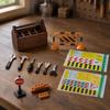39 Pieces 1/12 Scale Dollhouse Tool Set Realistic Design Mini Metal Kit