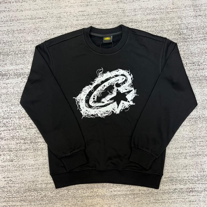 26 American Streetwear Graphic Print Crewneck Sweatshirt Loose Fit Teens