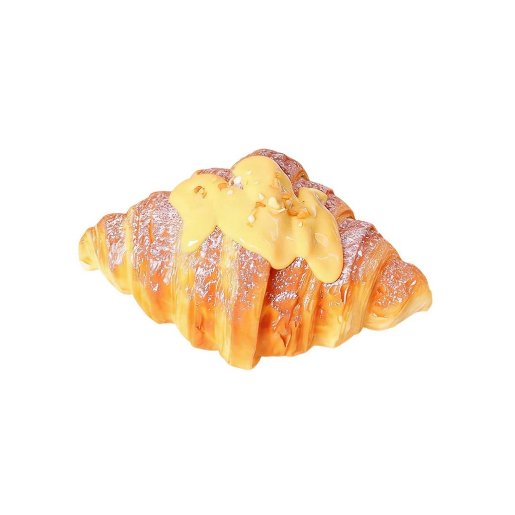 Giant Croissant Toys, Slow Rising Fake Bread Stress Reliever