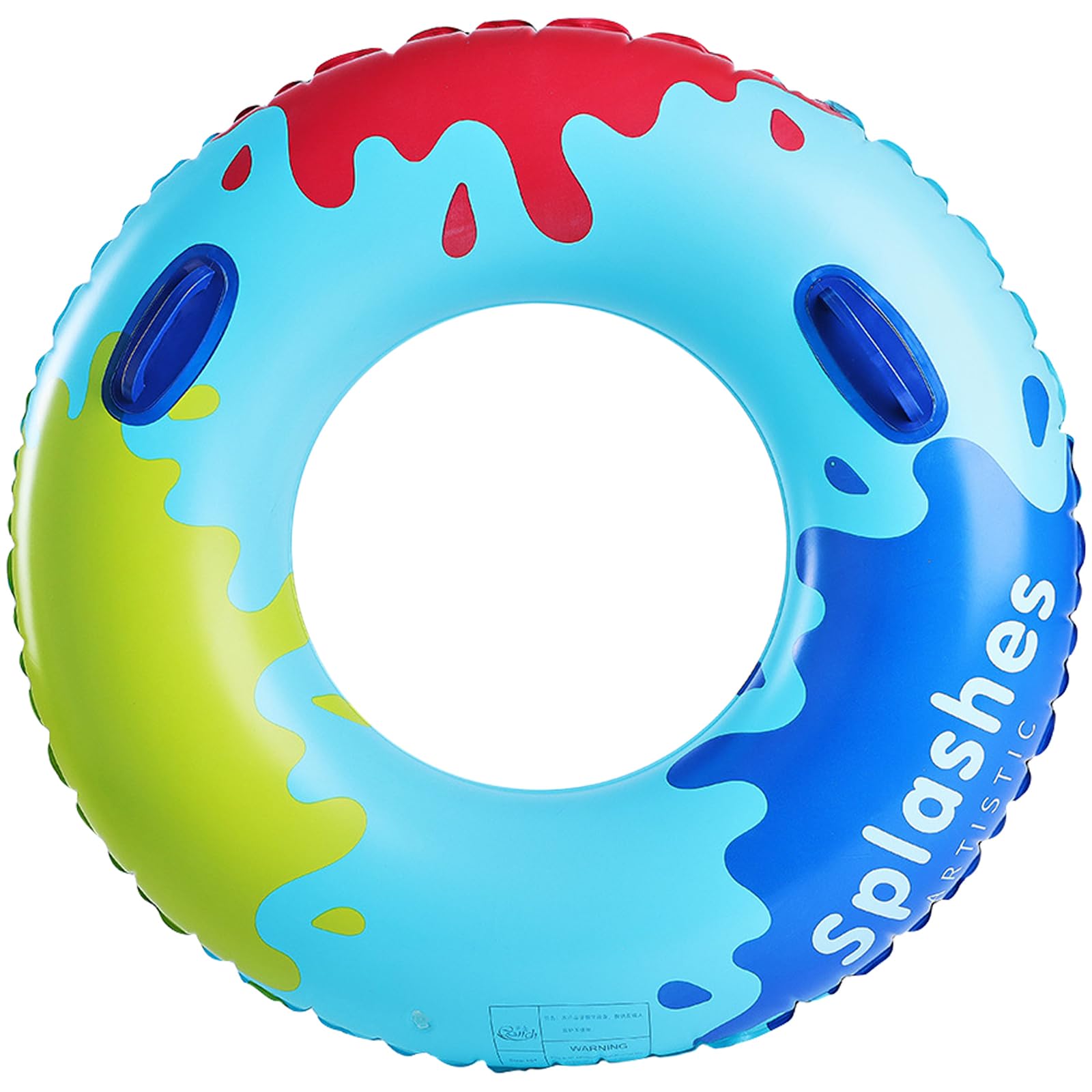 

Шенго Плавательный круг для плавания с для Вода Море Летние каникулы Диаметр Взрослые, Ручка, O-образный, Играть, Плавание, Плавать, Пляж, Путешествие, 90см/100см (Синий, синий