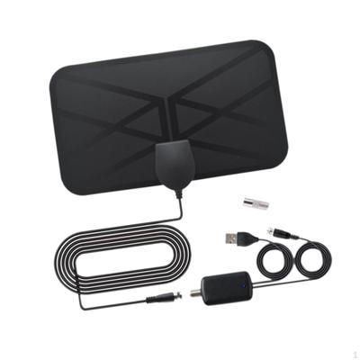 Vnitřní digitální TV anténa Zesilovač signálu Stabilní příjem signálu 118,11 palcový Koaxiální kabel pro Lokální