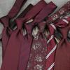 Men's Formal Wine Red Wedding Tie - 8CM Hand-Tied Groom Suit Accessory