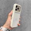 Turn to 17 Transparent Candy Color Frame DIY Phone Case For iPhone 17 Pro Max Air 11 13 14 12 15 Pro 16 Plus Acrylic Back Cover
