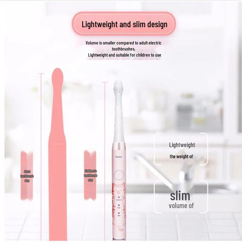 Panasonic Kids Sonic Electric Toothbrush CN Plug (adapter Included)