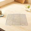 L*Stainless Steel Mat Net Grid Shape Rectangle Grill Grilling Mesh Net BBQ Tools