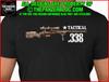 Tactical .338 Sniper Rifle T-Shirt Chris Kyle The Legend Unisex T-Shirt
