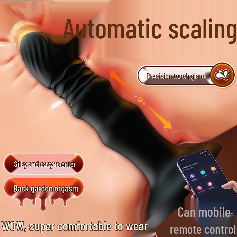 Deba Deep Telescopic Back Garden Prostate Massager with Auto Vibration & App Control