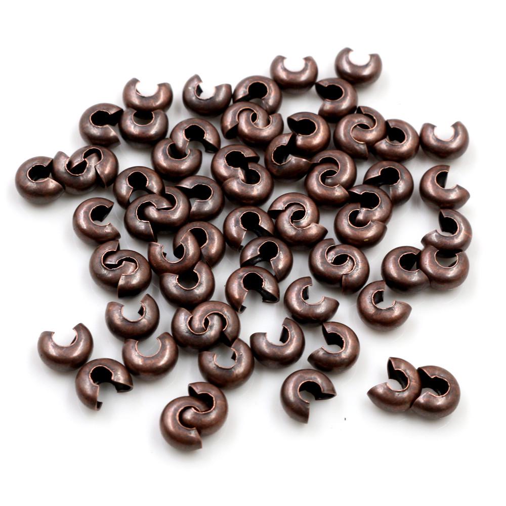 

100 шт. C-образных позиционирующих бусин-разделителей для изготовления ожерелий 3mm (100 pcs/bag, 5g)