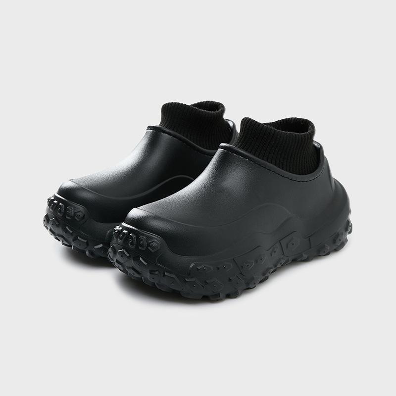 Fashion Smile Pop Stylish Shoes Women Outdoor Waterproof Non-slip Slippers Women Indoor Warm Fluffy Slippers Thick Sole Cotton Slippers