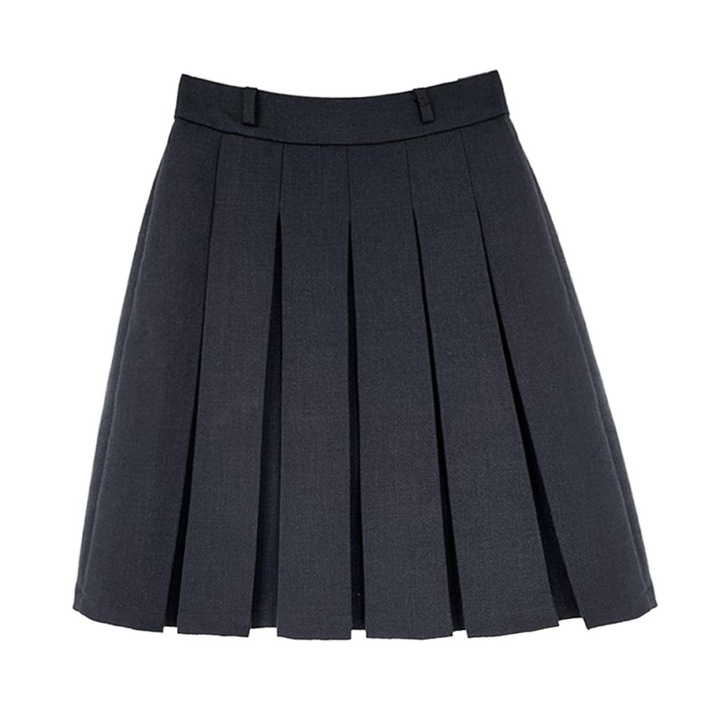 Gonna Midi Pieghettata A-Line in Lana a Vita Alta Luxi Retro Academy (Collezione Primavera)