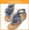 Elegant Bohemia Flower Women Flat Beach Sandals In Vibrant Summer Colors Eu35-42