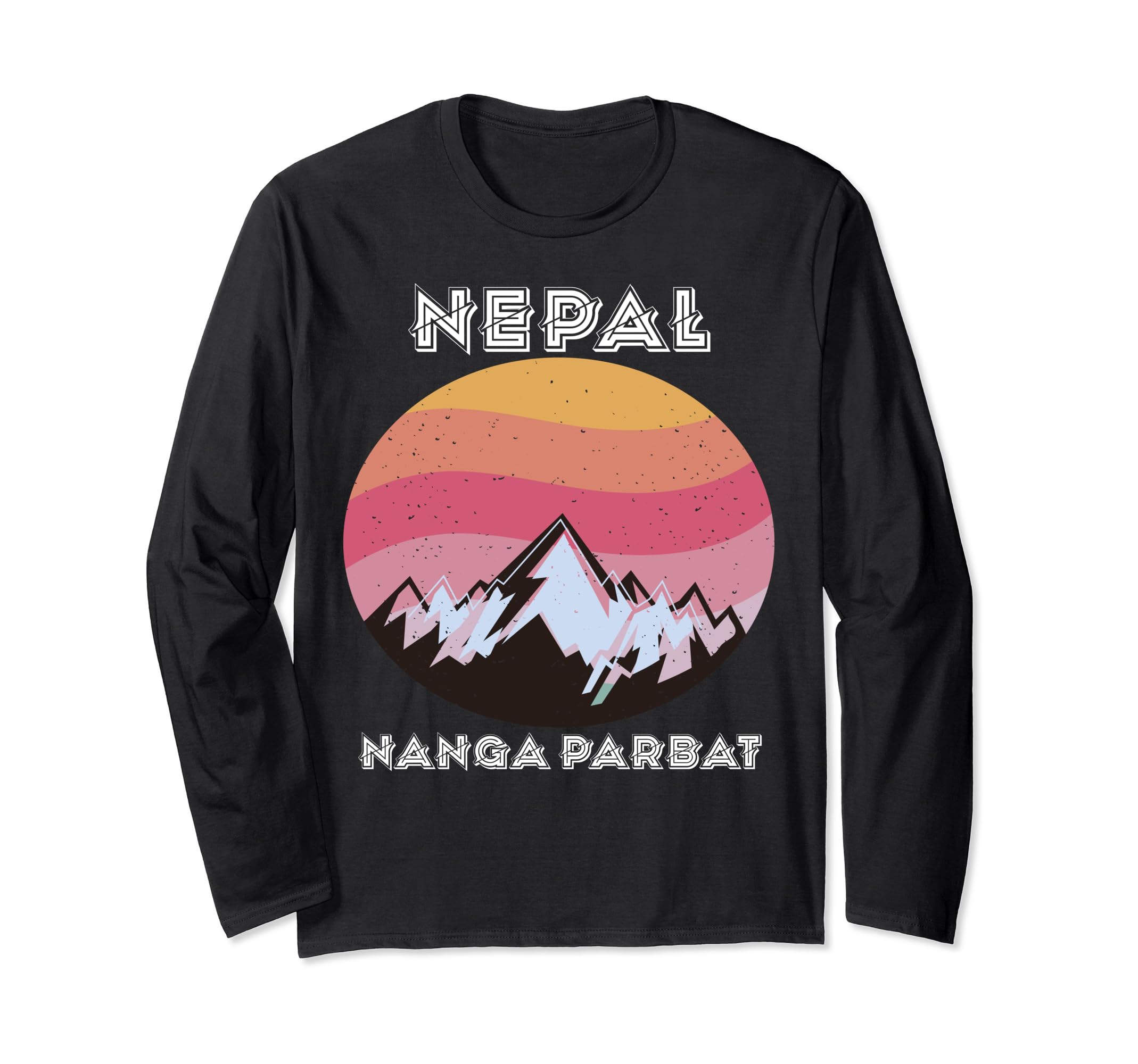 

Mountaineer Nanga Parbat Mountains Nepal Hiking Outdoor Long Sleeve T-Shirt