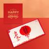 Paper New Year Greeting Card Chinese 3D Pop UP Gift Card Red Lanterns Greeting Card  Party Supplies
