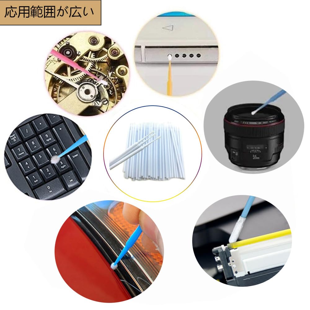 YJRUNFU Touch Up Pen Extra Fine Cotton Swab Car Repair Pen for Brush and