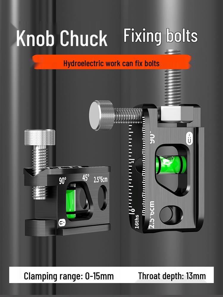 High-Precision Mini Magnetic Aluminum Level - Portable Industrial-Grade