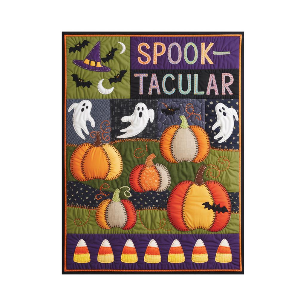 Halloween Print Pumpkin Castle Blanket Flannel Blanket Throw Blanket