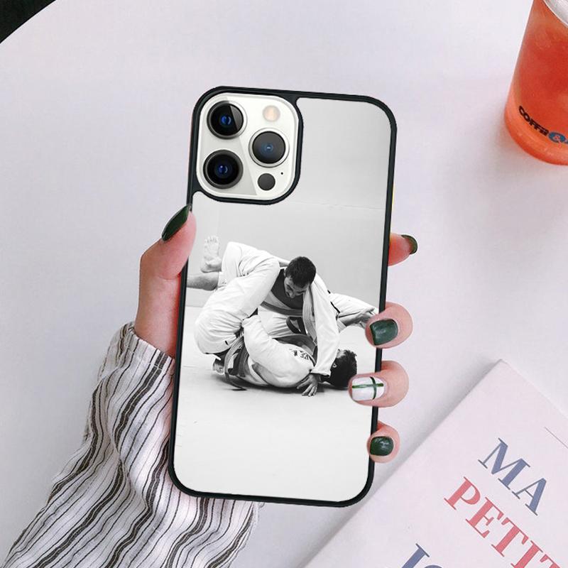 Japanese Martial Arts Judo Phone Case For iPhone 17 Air 14 13 12 16Pro Max 15  Plus Cover Shell Max coque