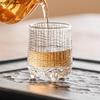 Transparent Glass Three Legged Cup Creative Small Capacity Baijiu Cup Foreign Wine Cup Tea Cups Irregular Drinking Utensils