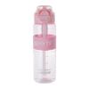 Water bottle large capacity plastic drinking cup one button open lid double drinking cup sports cup outdoor portable anti-scalding and high