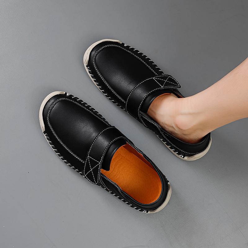 Damskie Sneakersy sznurowane Wiosna Jesień Klasyczne Damskie Buty Casual Damskie Buty ze skóry naturalnej Miękka Podeszwa Damskie Białe Buty