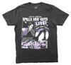 OLIVIA RODRIGO Mittleres Schwarzgrau Guts World Tour T-Shirt Merch Oberteil