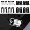 4Pcs Car Wheel Tire Valve Caps Metal Stem Cover Accessory For MINI R55 R56 F55 F56 R57 R58 R59 Cooper One JCW Clubman Countryman gzpxv22