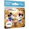 Mickey and Minnie Korea 1 (Large Piece) (Magnet) Jigsaw Puzzle Disney 9 Piece