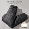 XueZhongFei Men's Comfortable Insulated Down Pants for Casual Wear