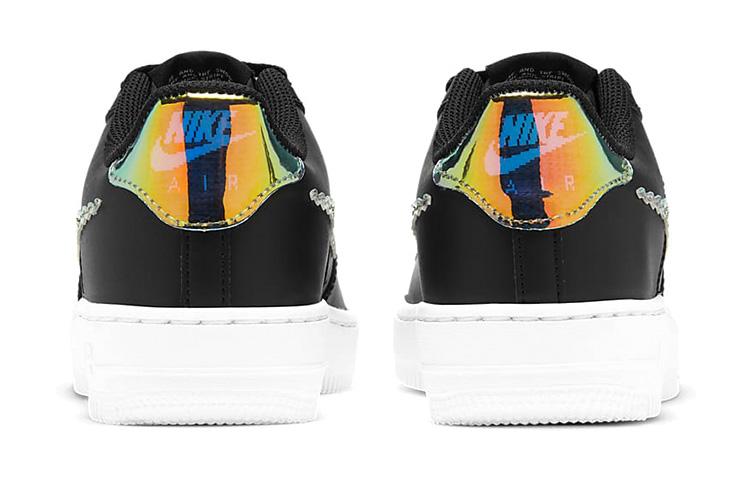 Nike Air Force 1 Low LV8 Digital Swoosh Black GS CW1577-002