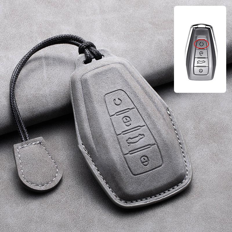 

Car Key Cover Case Shell Protector For Geely Coolray X6 Atlas Monjaro Tugella Geometry C Emgrand Global Kulrey Hawk Gx7 Okavango as the picture