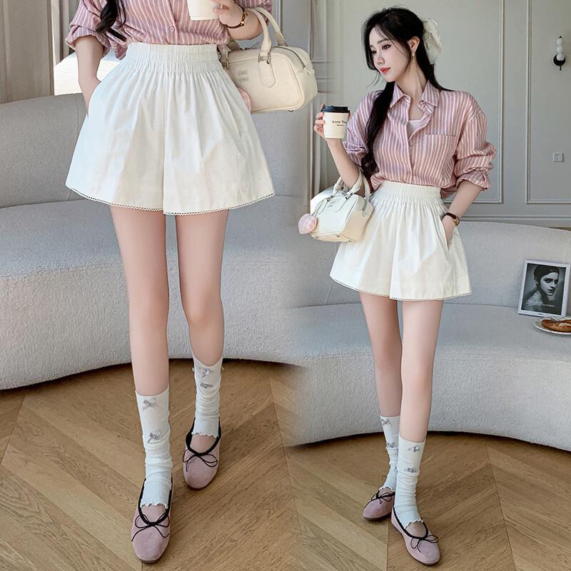La Chapelle Ruffled High-Waist Skort S