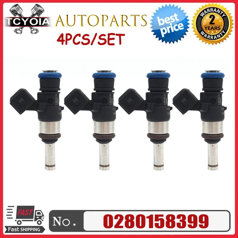 

4Pcs/lot OEM 0280158399 420874845 Fuel Injector Nozzle For CANAM CAN AM Can-Am Maverick X3 2018--