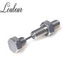 New Unisex Punk Rock Stainless Steel Nail Screw Piercing Stud Earrings Novelty Piercing Jewelry Rock Gothic Piercing Jewelry
