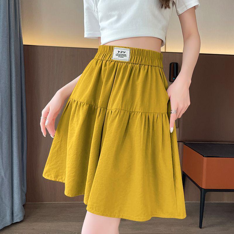 

Ice Silk Quick-Dry Plus Size Skort: Women s 2026 Summer Loose Wide-Leg Capri M [Recommend 80-100 jin]