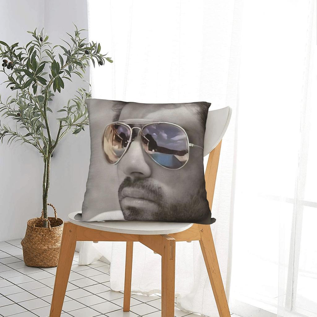 Pillow Cover George Michae Retro Trendy Pillow Case For Chair Sofa Home Decor Pillowcases