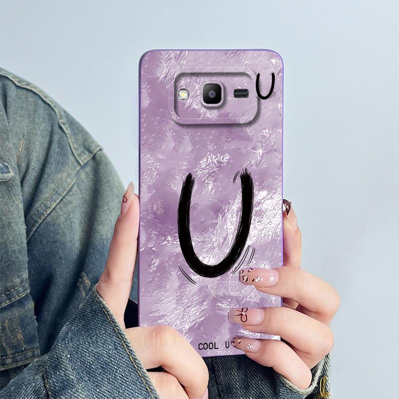 Funda For Samsung Galaxy J2 Prime G532 J2 ACE Grand Prime Plus G530 Soft Silicone Phone Case Protective Fashion Letter Cover