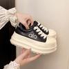 Sneakers Women Shoes for Woman Thick Soled Luxury Shoes New Round Toe Trend Platform Sports Lady Breathable Casual Board Sneaker