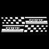 2pcs Car Side Window B Pillar Emblem Decortion Sticker for KIA Sportage Niro Rio Ceed Cerato Soul Sorento Picanto Sonic Cadenza