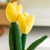 Creative Succulent Ornament Plush Fun Simulation Tulip Potted Plant Office Home Decor Ragdoll