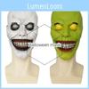 Gruselige Halloween-Maske Lächelnde Dämonen Horror-Gesichtsmasken Perfekt für Erwachsene