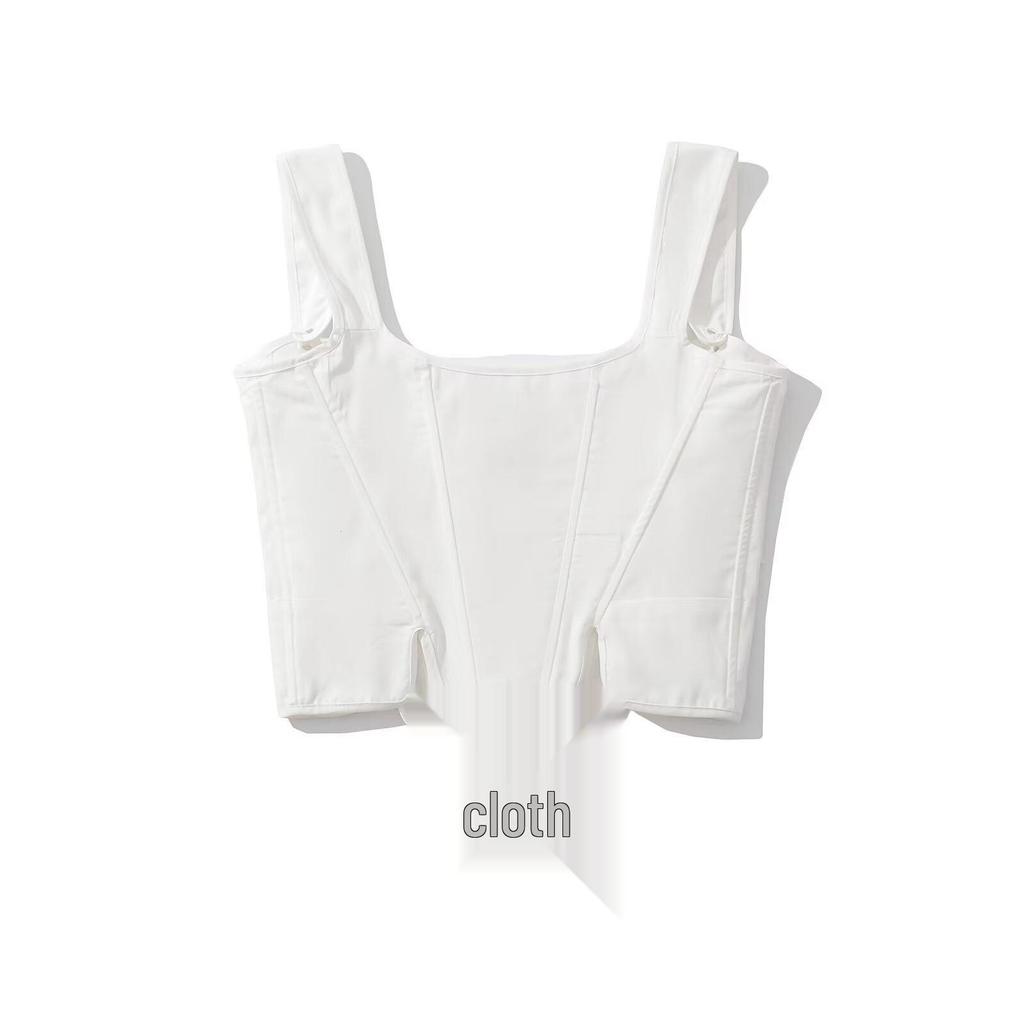 Spring 2025 Women's European & American Style Versatile Tie-Up Vest Top