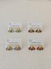 Stainless Steel Gold-plated Bee Stud Earrings for Teen Girls and Women, High-end INS Style Fashionable Earrings and Jewelry